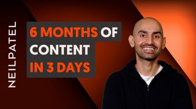 Generate 6 Months' Worth of Content in 3 Days (Content Strategy 2022) 14 Generate 6 Months' Worth of Content in 3 Days (Content Strategy 2022)